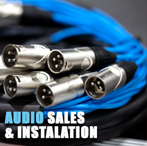 Audio sound installation sales for churches, schools, studios and conference rooms.